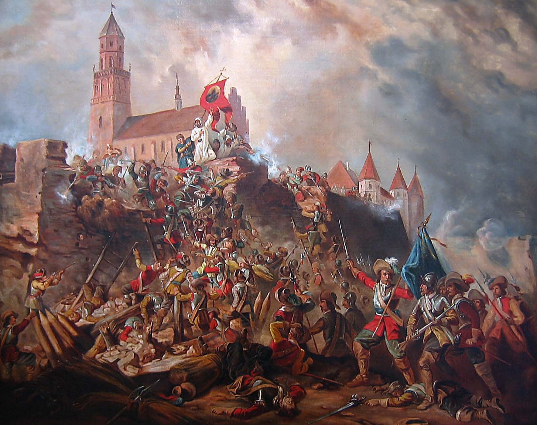 Franciszek Kondratowicz. Oblężenie Jasnej Góry w 1655 r.