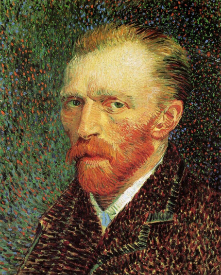 Vincent van Googh. Autoportret. 1887 r.