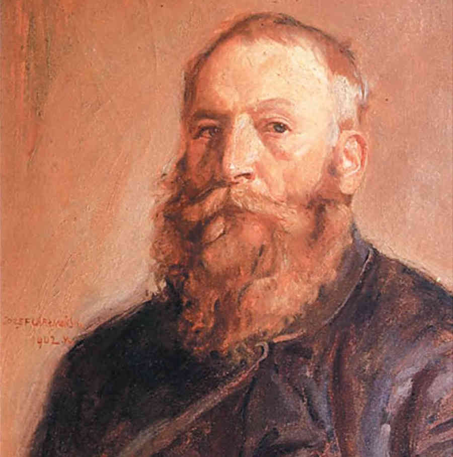 Józef Chełmoński, Autoportret, 1902 r.