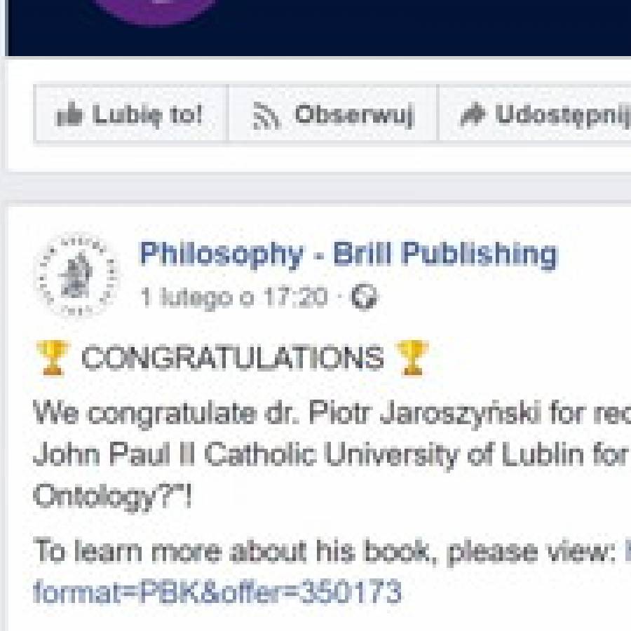 Philosophy - Brill Publishing: 