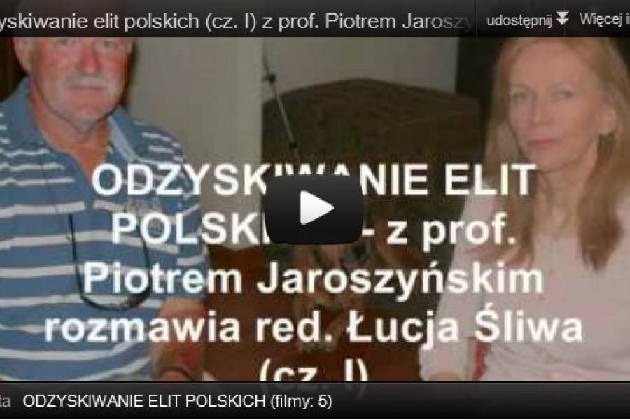Odzyskiwanie elit polskich - audycja radiowa 