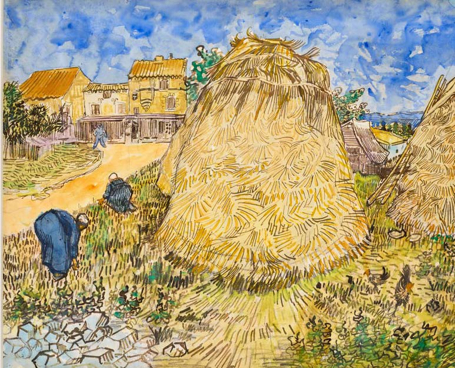 Vincent van Gogh - Stosy pszenicy